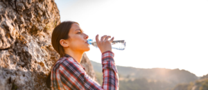 Climbers ascending Kilimanjaro slowly to prevent altitude sickness at high elevation